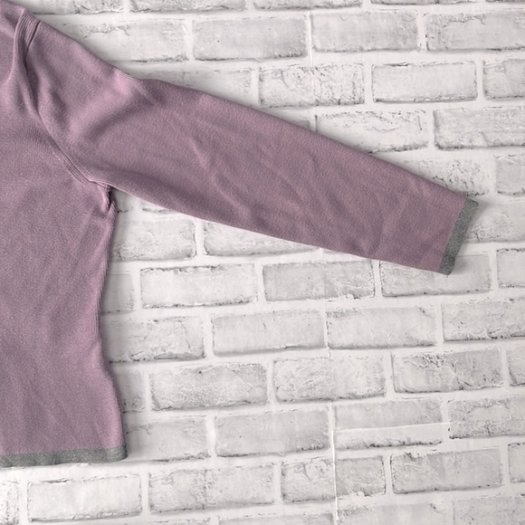 Casual Corner Annex Open Front Cardigan Sweater Button down - Size XL - purple - Picture 2 of 7